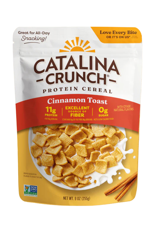 CEREAL CATALINA CRUNCH CINNAMON TOAST 255g (0g Sugar)