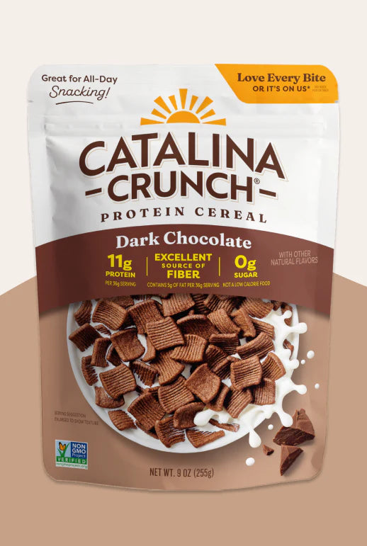 CEREAL CATALINA CRUNCH DARK CHOCOLATE 255g (0g Sugar)