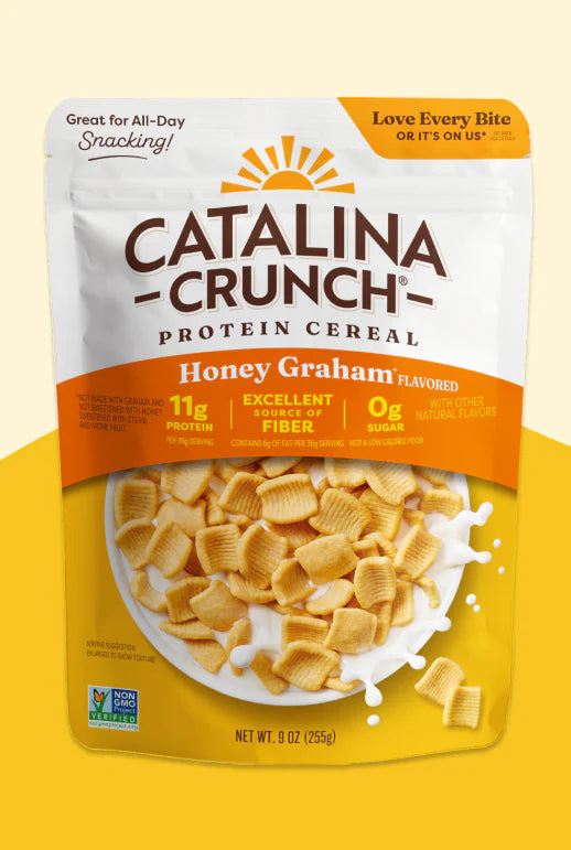 CEREAL CATALINA CRUNCH HONEY GRAHAM 255g (0g Sugar)