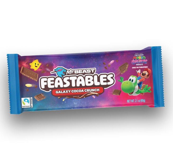 FEASTABLE CHOCOLATINA SUPER MARIO GALAXY COCOA CRUNCH