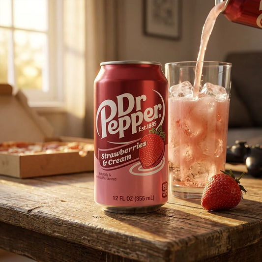 Dr. PEPPER STRAWBERRY & CREAM