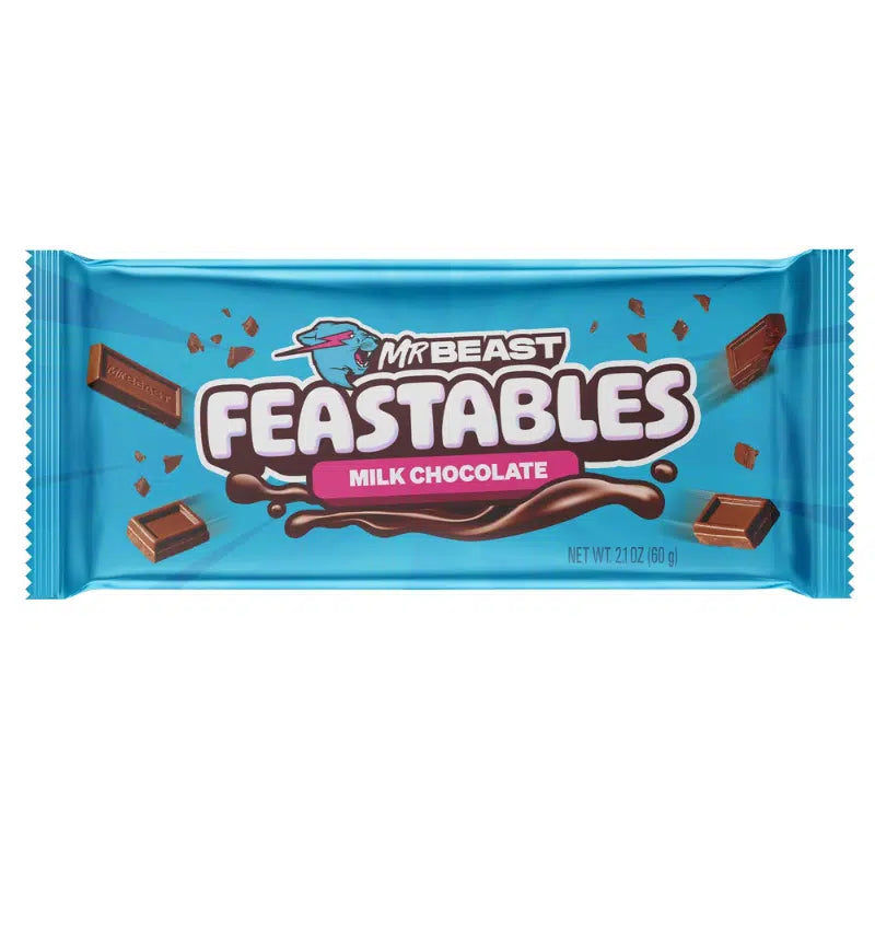 CHOCOLATE FEASTABLE MILK CHOCOLATE 60g