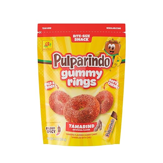 PULPARINDO GUMMY RINGS TAMARINDO 255g