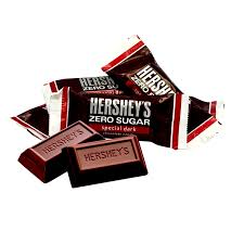 HERSHEYS ZERO AZUCAR MINI CHOCOLATES * 16 und