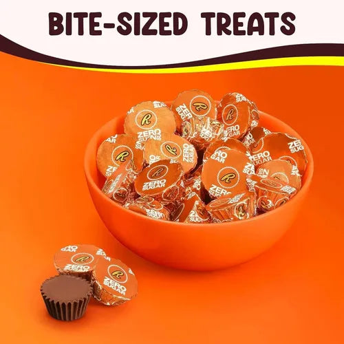 REESES ZERO AZUCAR MINI CUPS CON MANTEQUILLA DE MANI 16 Und