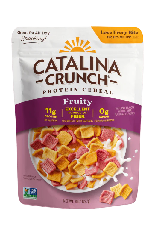 CEREAL CATALINA CRUNCH FRUITY 255g (0g Sugar)