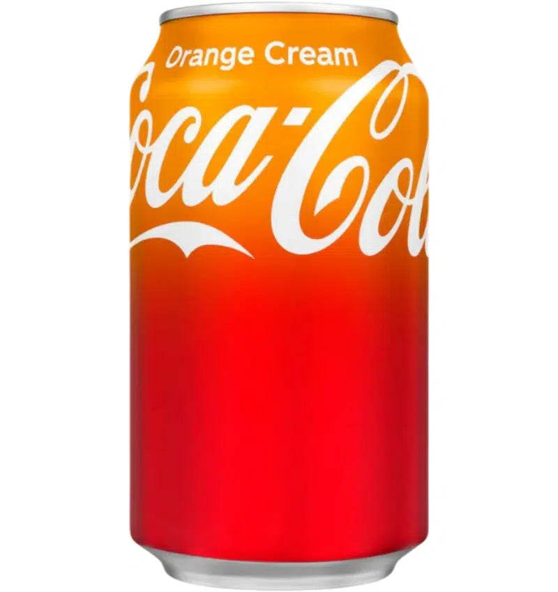 COCA COLA ORANGE CREAM