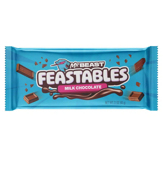 CHOCOLATE FEASTABLE MILK CHOCOLATE 60g