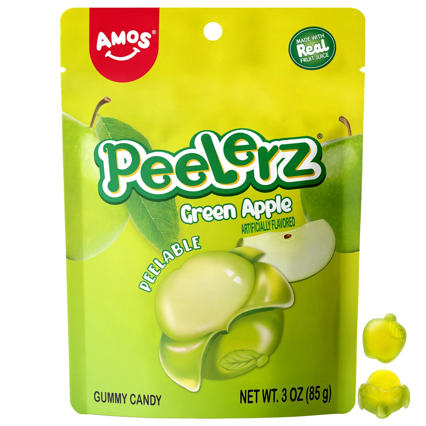 PEELERZ GUMMIES GREEN APPLE 85g