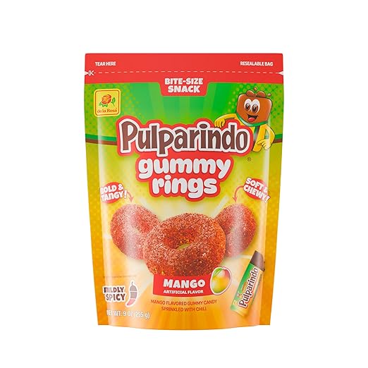 PULPARINDO GUMMY RINGS MANGO 255g