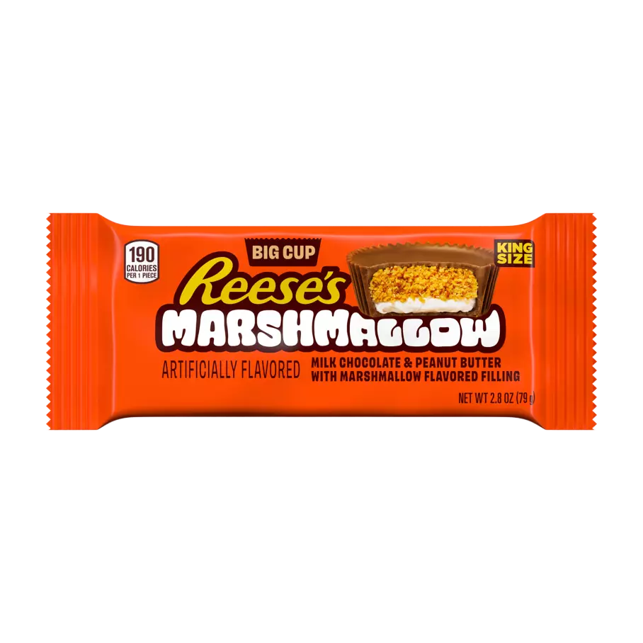 REESES PEANUT BUTTER CUP MASHMELLOW MILK CHOCOLATE