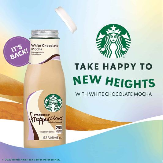FRAPUCCINO CHOCOLATE BLANCO MOCHA STARBUCKS