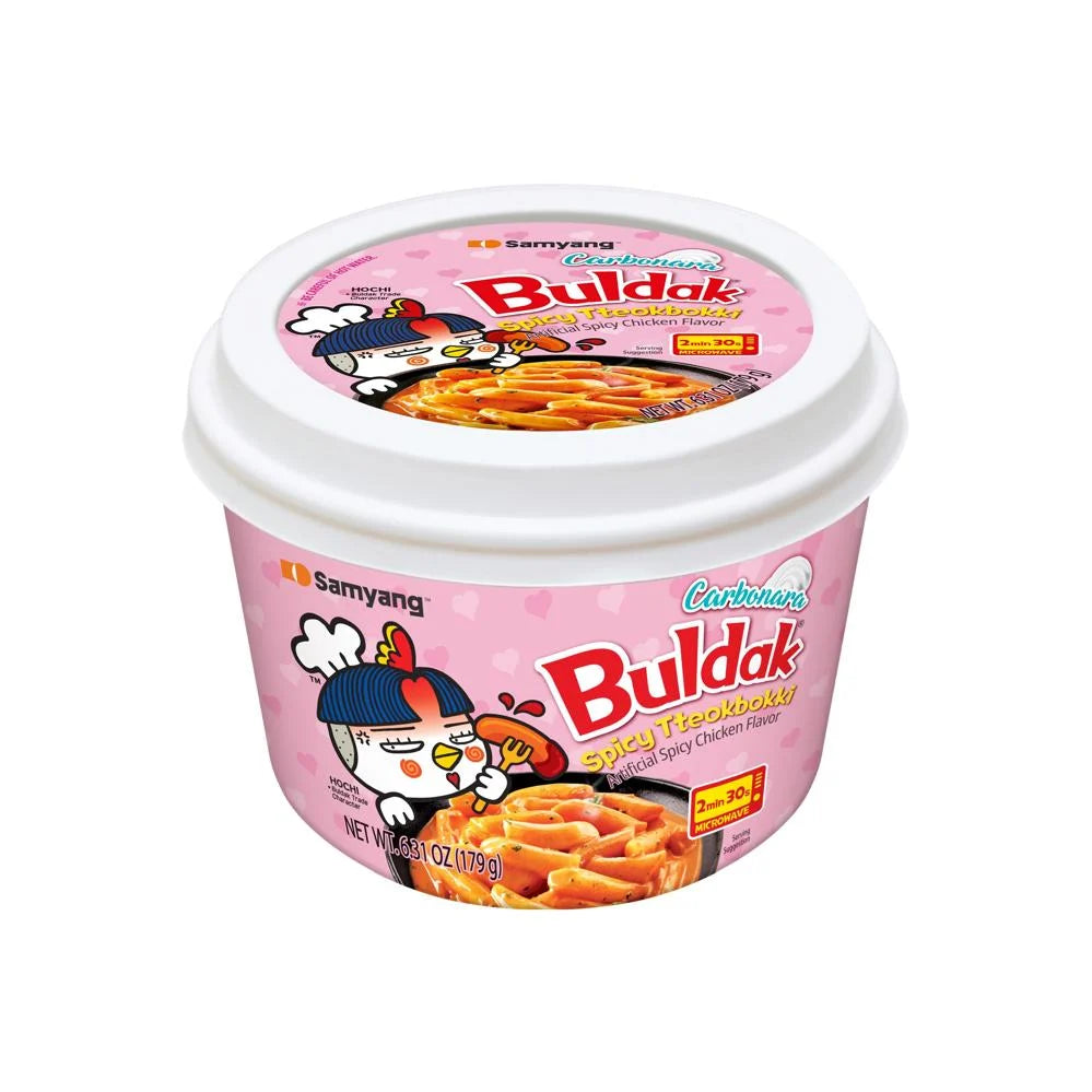 BULDAK TTEOKBOKKI SPICY CARBONARA