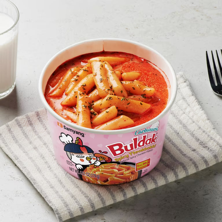BULDAK TTEOKBOKKI SPICY CARBONARA