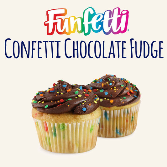 FUNFETTI GLASEADO CHOCOLATE FUDGE 440g